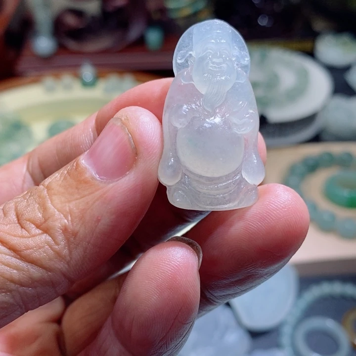 未镶嵌定制翡翠翡翠财神