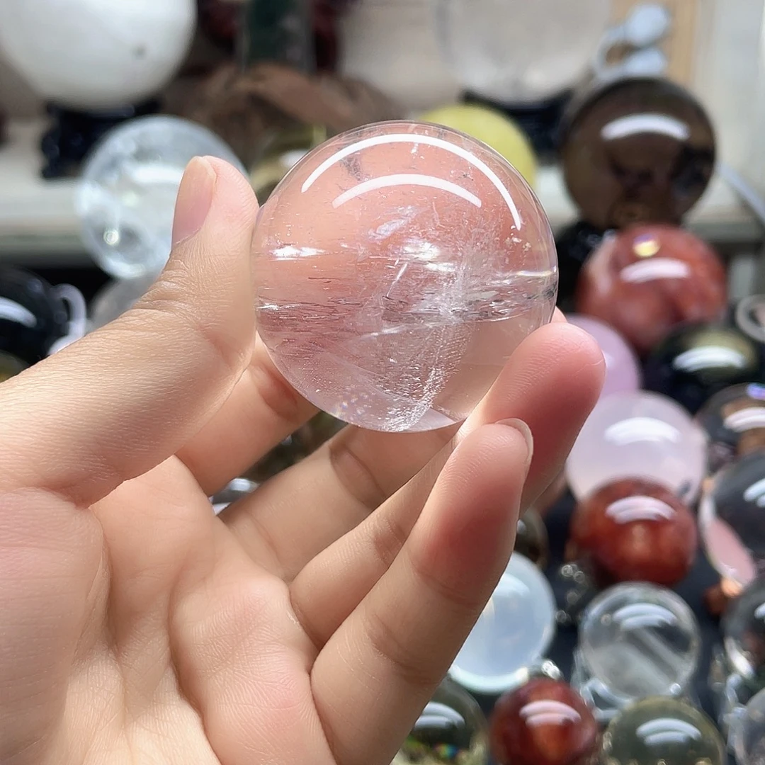 水晶珠宝半成品未镶嵌白水晶卡44A57