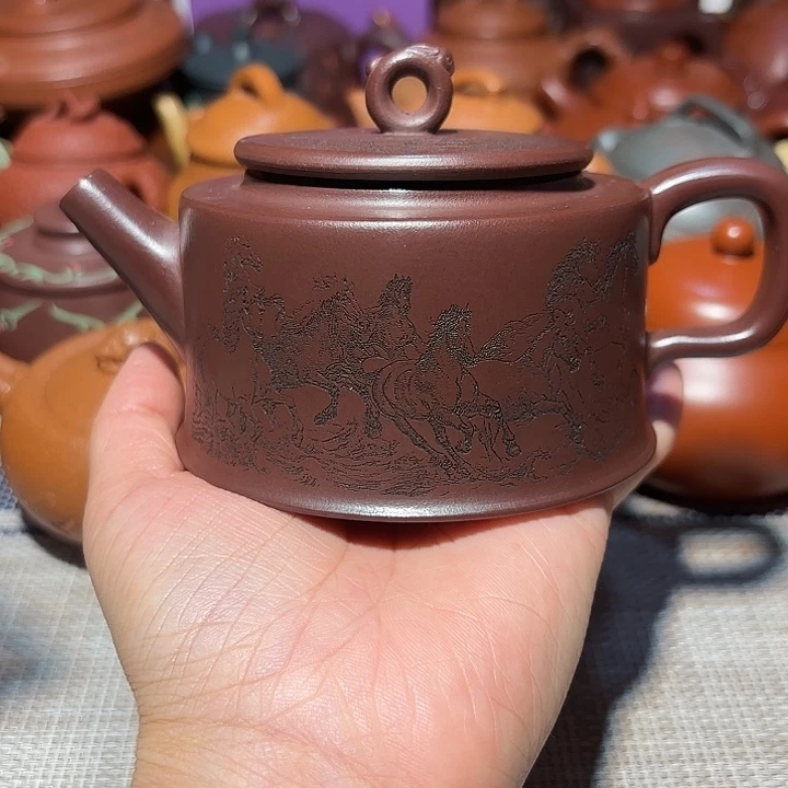 紫砂茶壶原矿宜兴紫砂