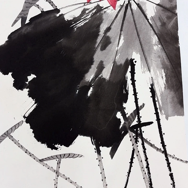 国画李庆宣老先生去伪存真原作，