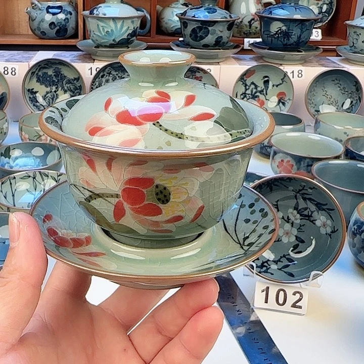 景德镇陶瓷陶瓷杯茶具