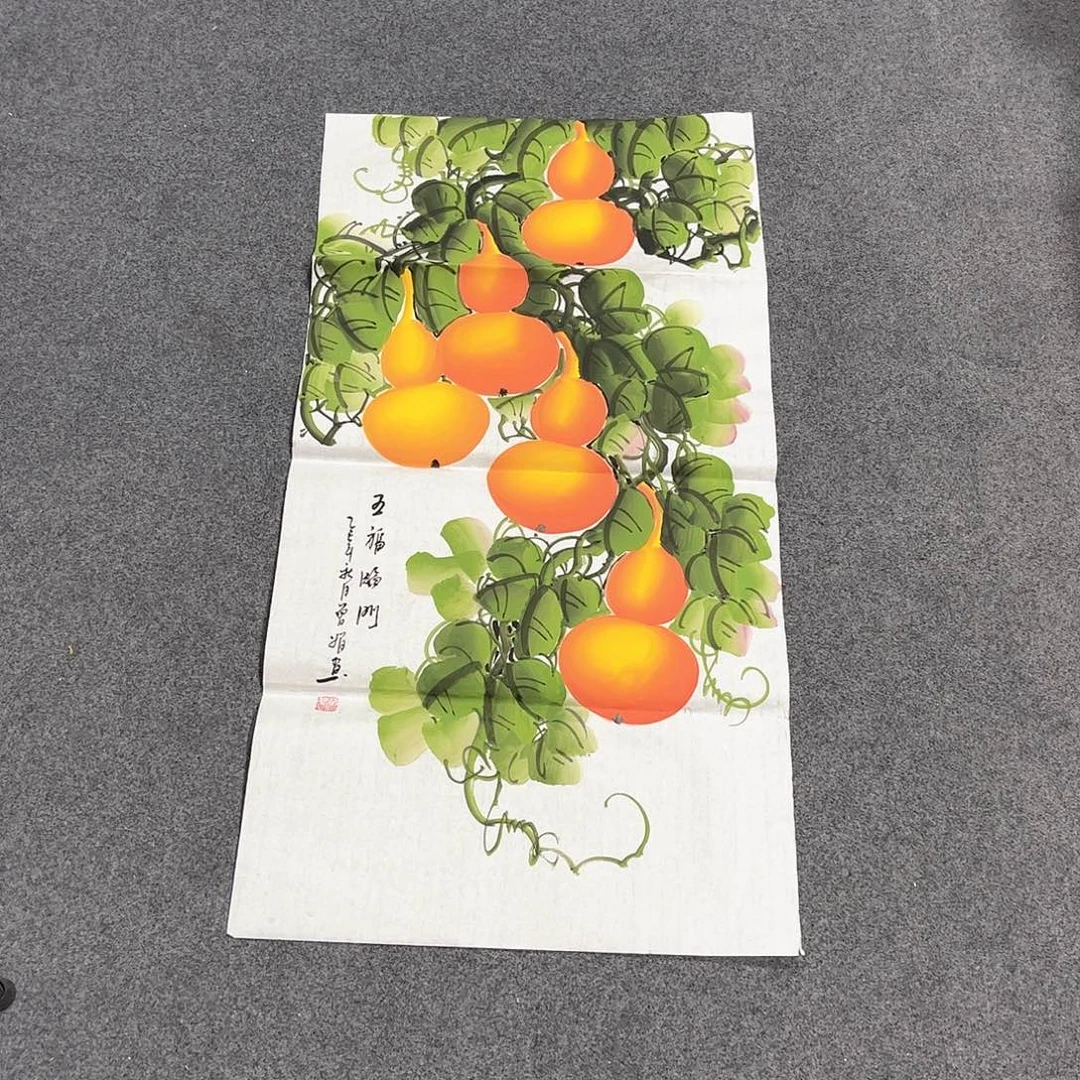 国画D国画作品单幅任发