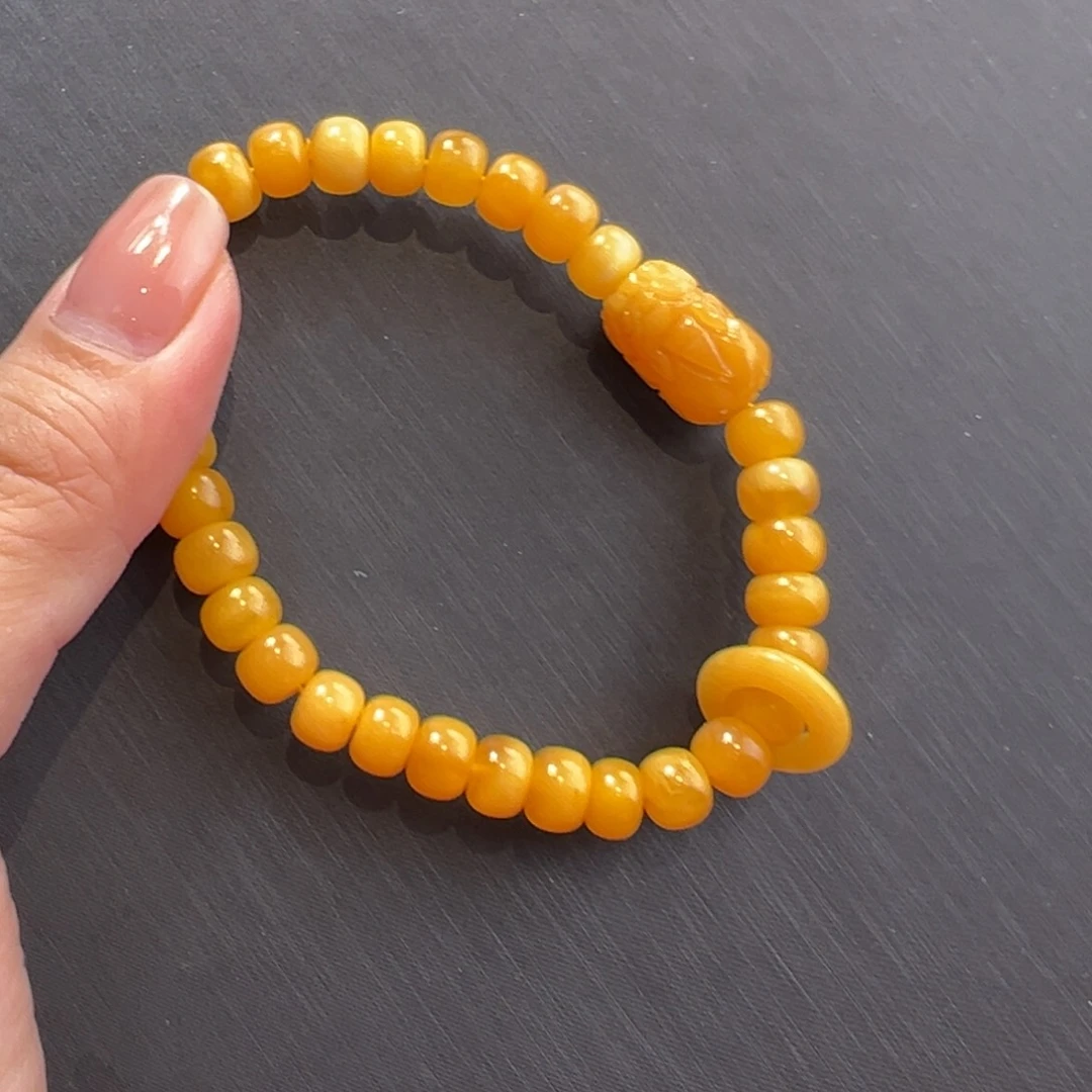 未镶嵌琥珀手链手串