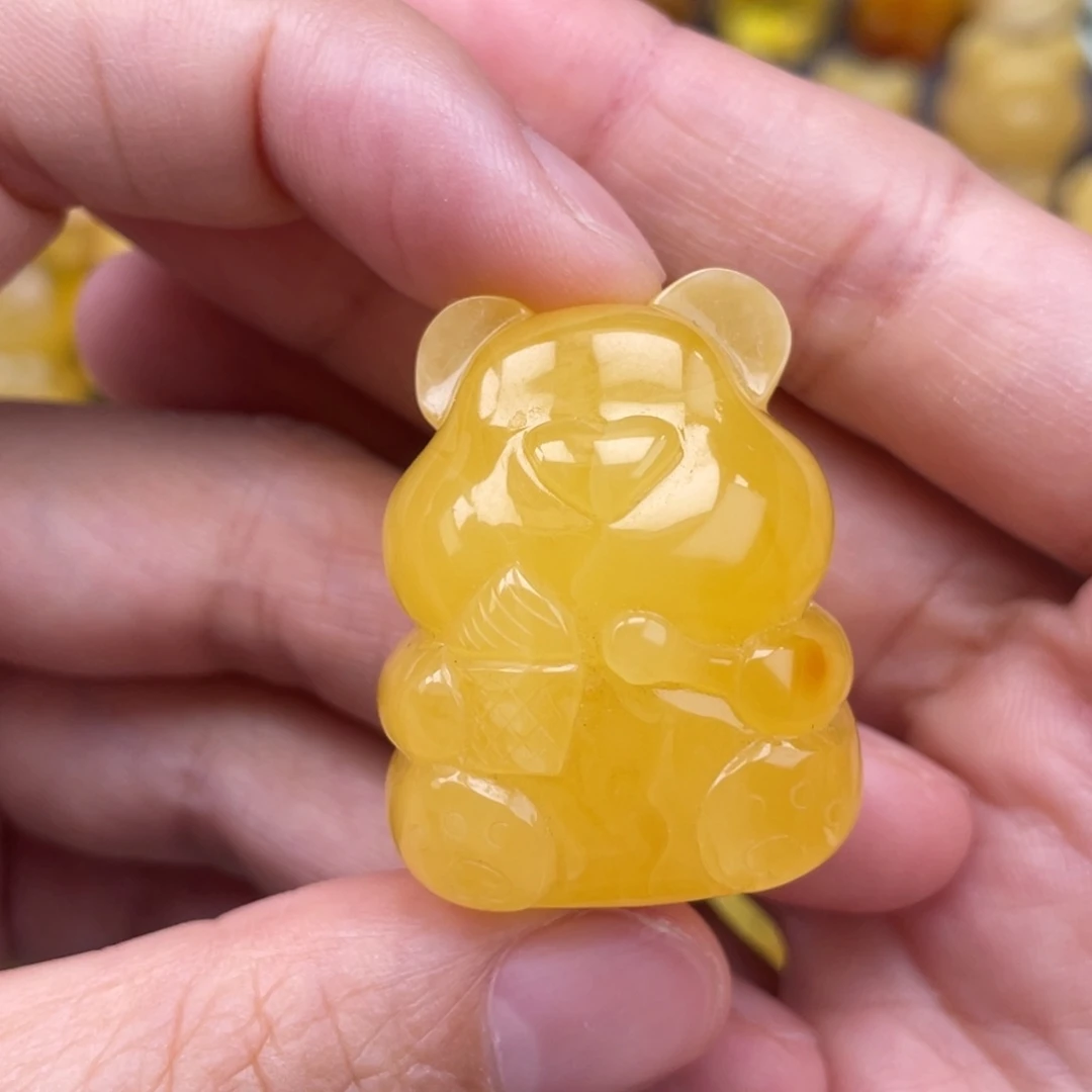 裸石琥珀未镶嵌蜜蜡