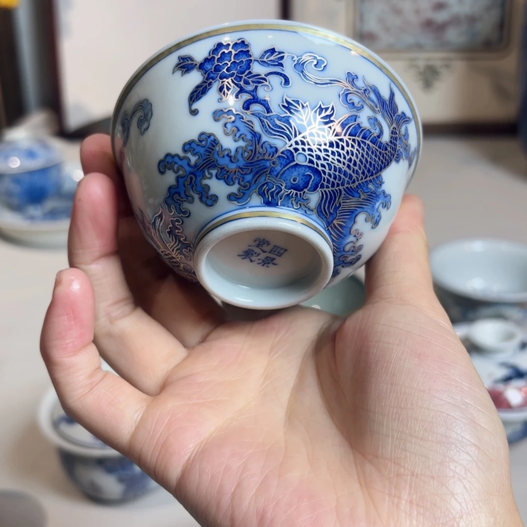 青花描银 锦上添花