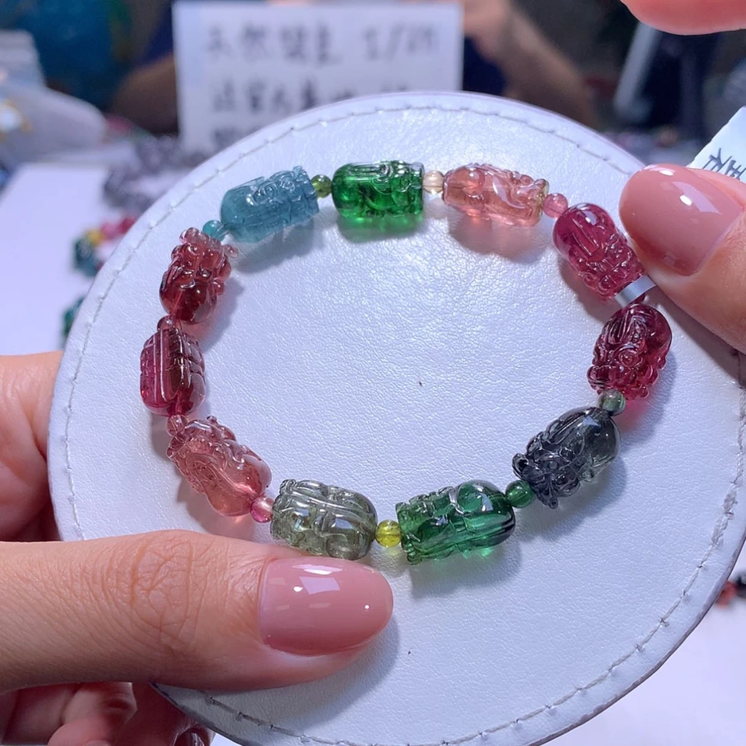 【闪购商品】未镶嵌手链碧玺i***o8.3m