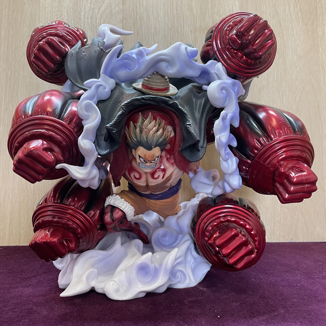 【清风潮玩】海贼王四档路飞 天绘路飞 猿王群鸦炮手办摆件高约30cm