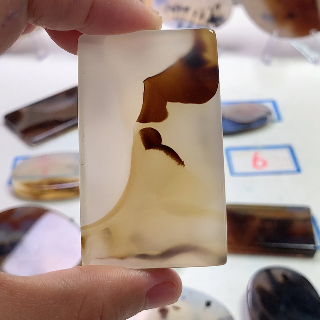 玛瑙/玉髓未镶嵌珠宝半成品