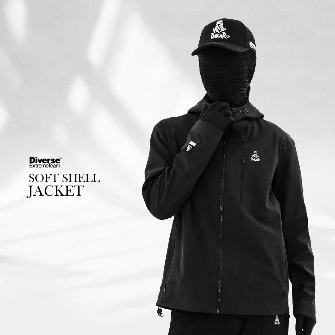 达喀尔【索斯特】软壳夹克户外潮流百搭时尚春秋休闲夹克