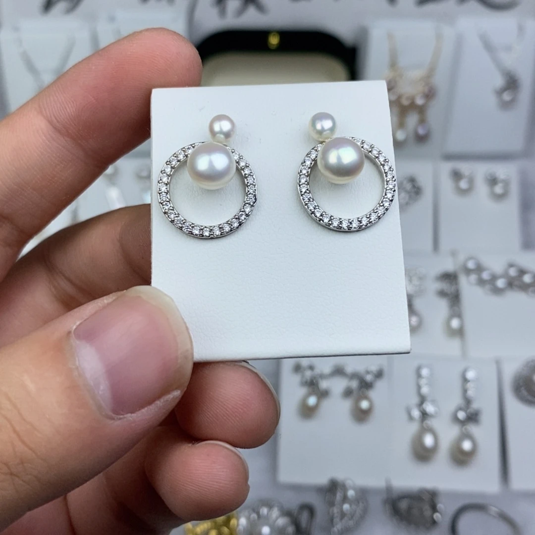 耳饰淡水珍珠未镶嵌