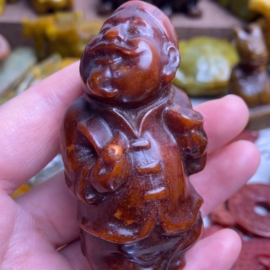 蛇纹石玉未镶嵌颈饰110