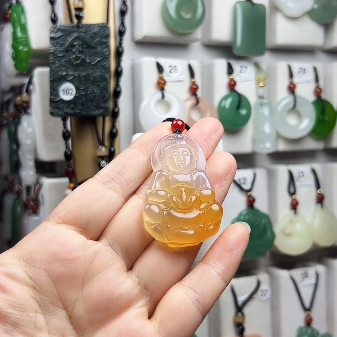 玛瑙/玉髓未镶嵌颈饰