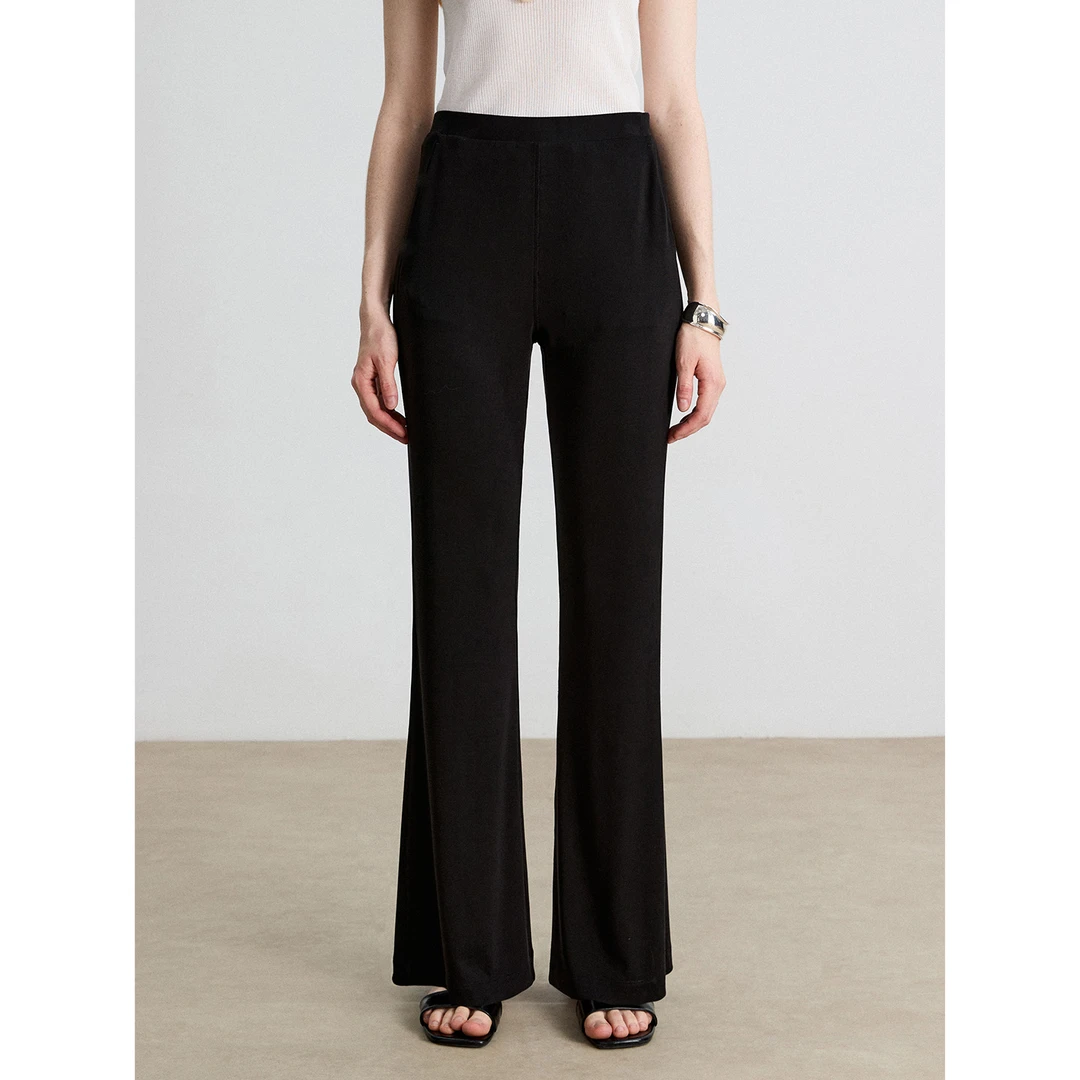 小岛微风“LULU面膜裤”盛夏可穿显瘦王炸高弹凉爽休闲长裤KZ052809