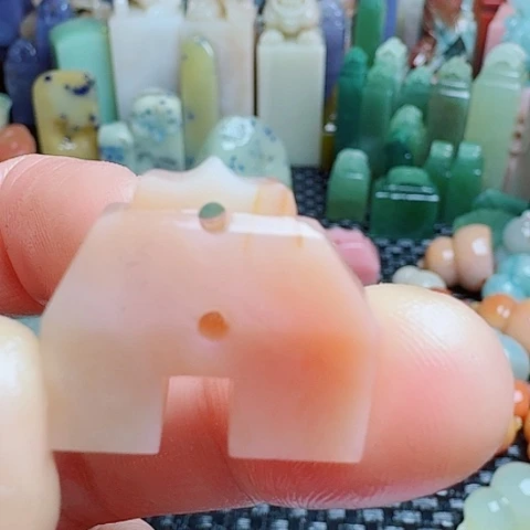 青田石真真正正章