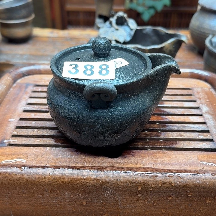 纯手工制作粗陶茶具