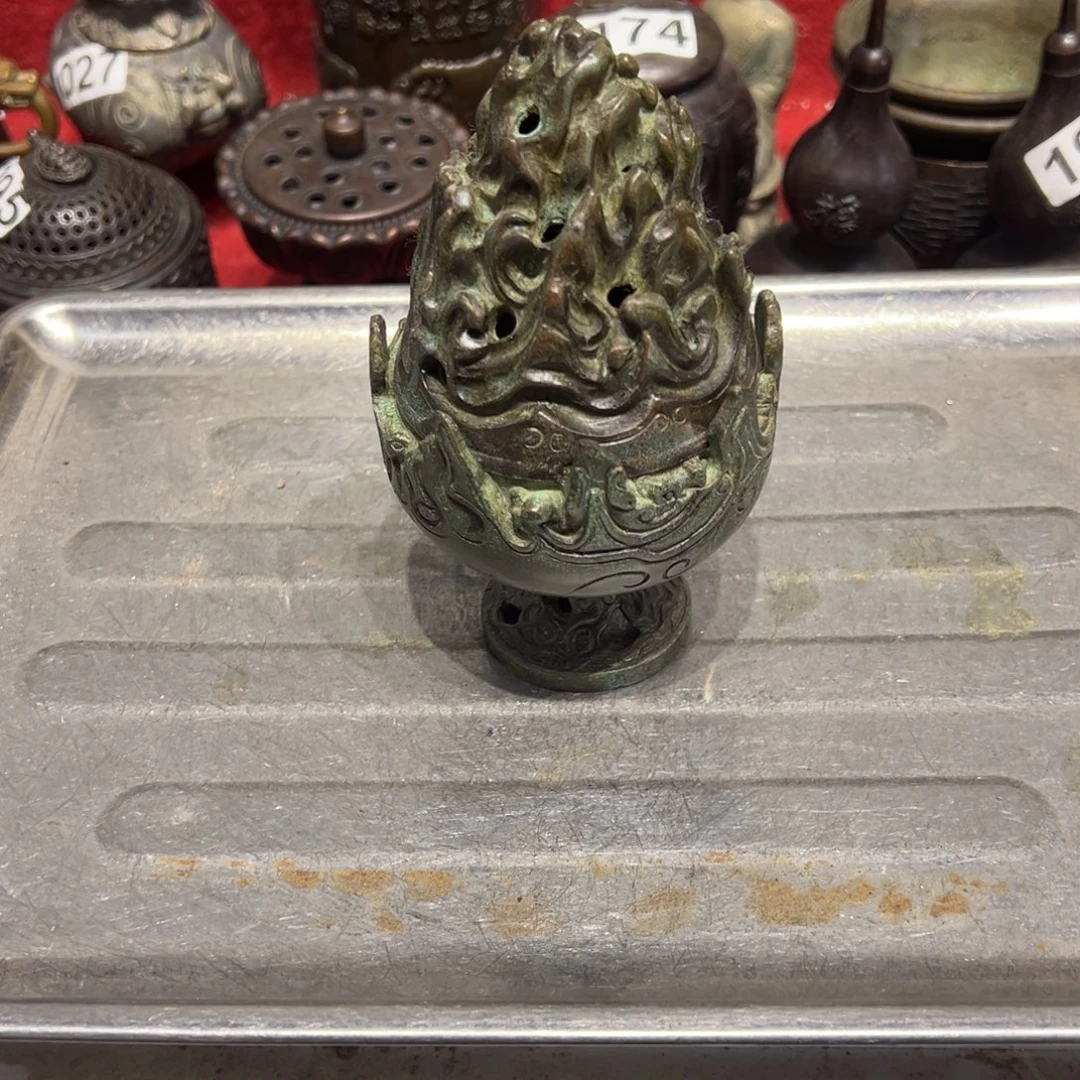 黄铜摆件，文房摆件