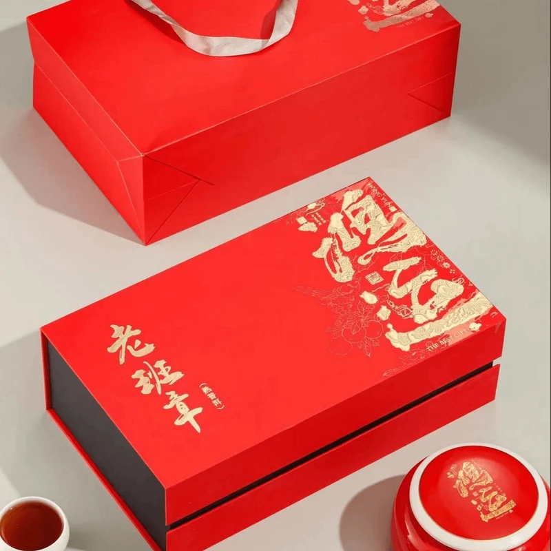 【小青柑】鸿运双陶罐红色礼盒普洱