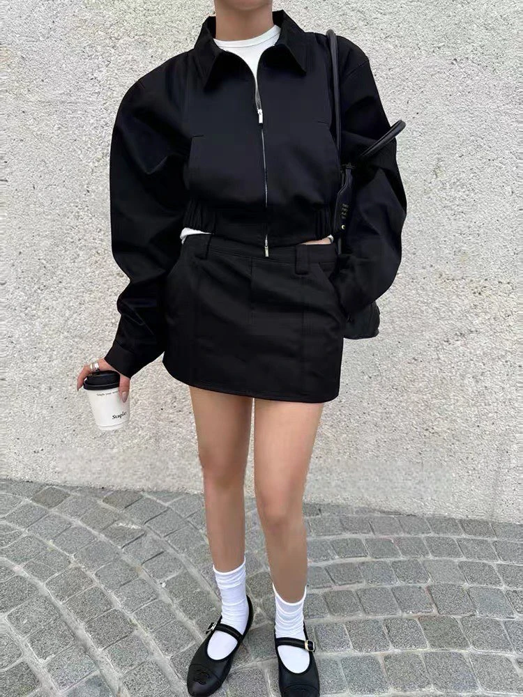 福秒 短款夹克外套（HU983#）HU