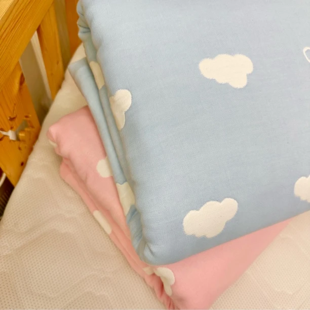 母婴A类纯棉6层纱布纱布被新生儿夏被空调被百分百棉纱布被床单