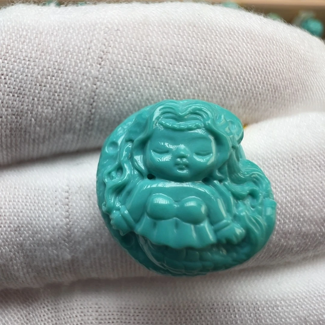 绿松石未镶嵌配饰