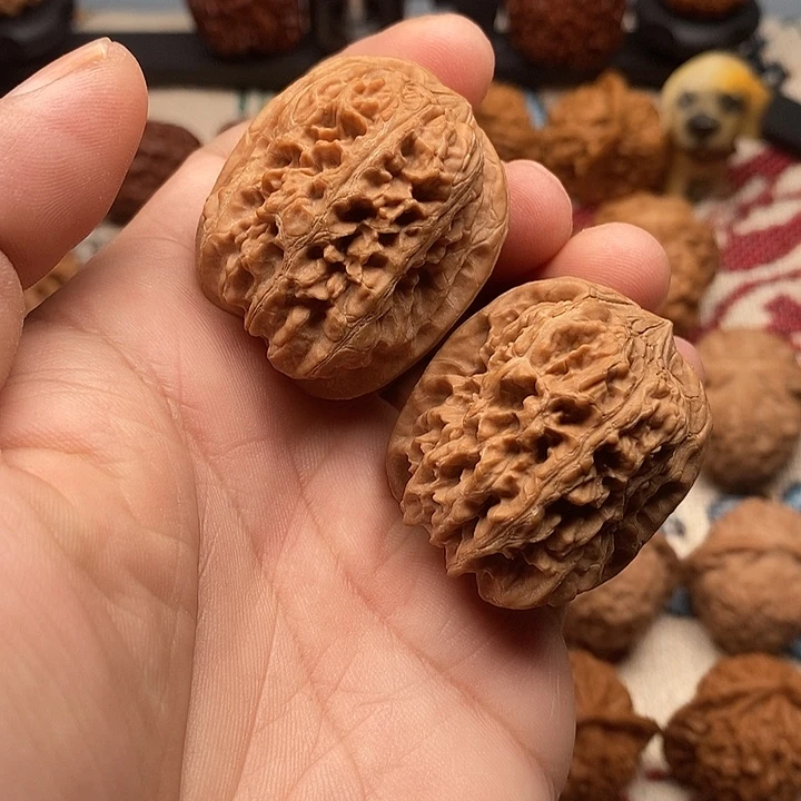 文玩核桃把件西北将军