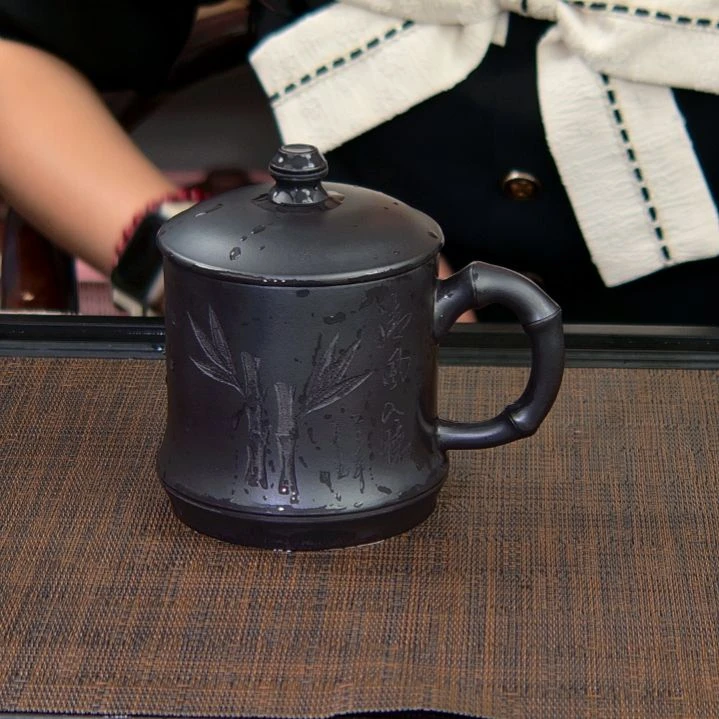 茶杯紫砂高货放漏