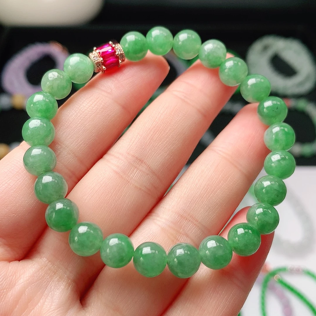 翡翠未镶嵌手链翡翠