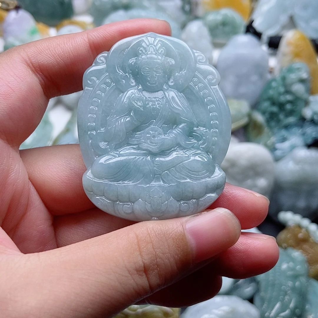 吊坠(不含链)未镶嵌翡翠1