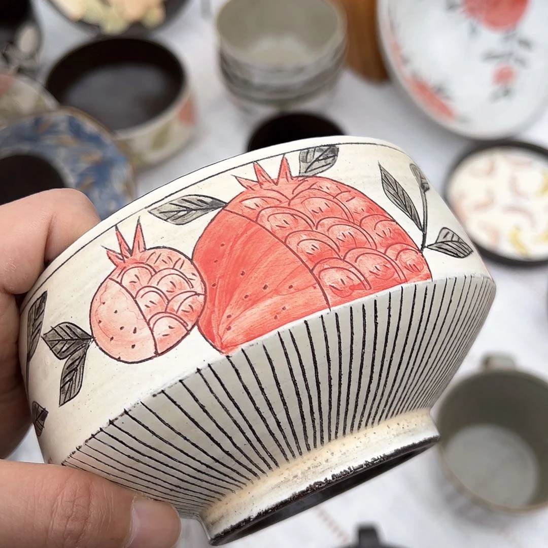 桦景德镇手工制作瓷杯
