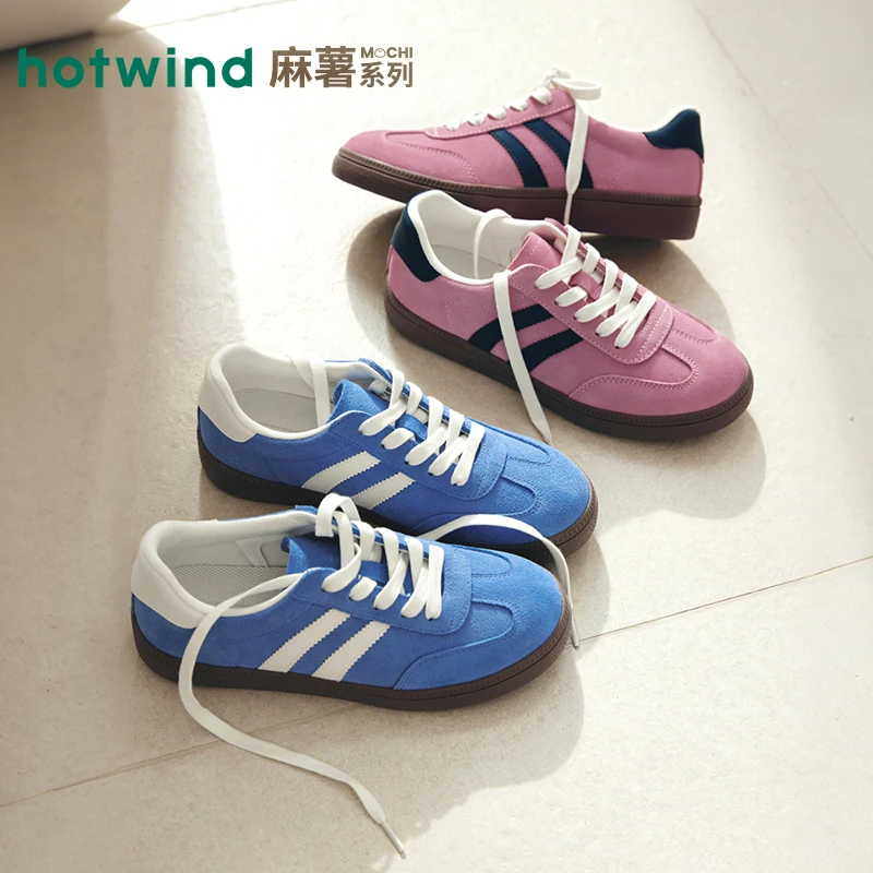 热风2025年秋季新款女士时尚休闲鞋H14W25326