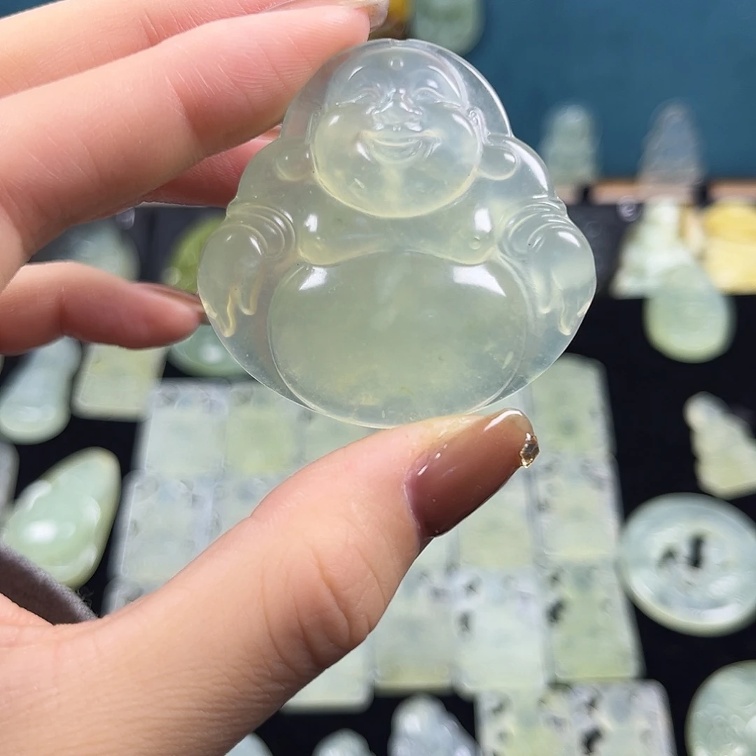 蛇纹石玉合金颈饰