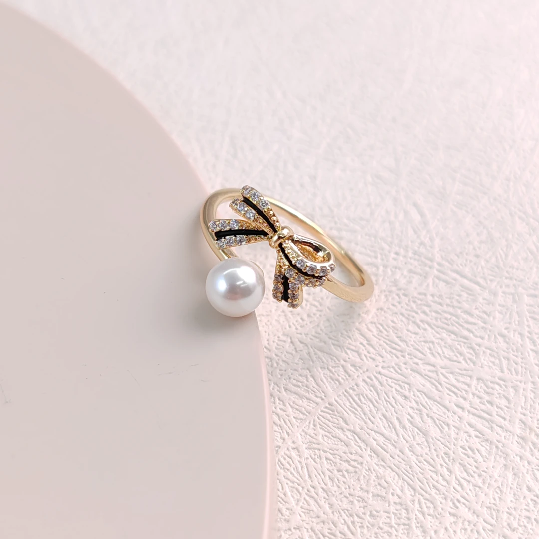 XUPING/旭平首饰 合金仿珍珠戒指 年终狂欢气质 GDX X000937038A8