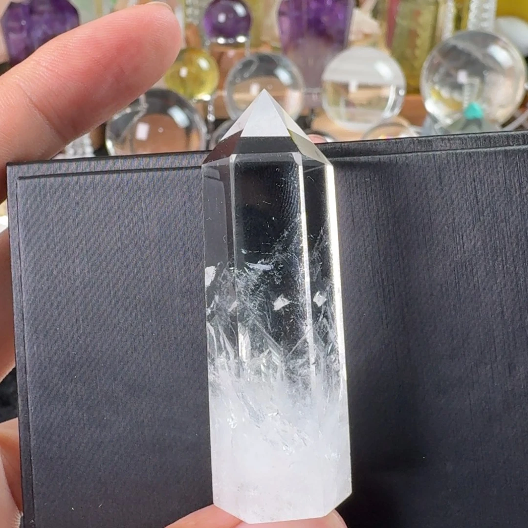 水晶珠宝半成品未镶嵌白水晶