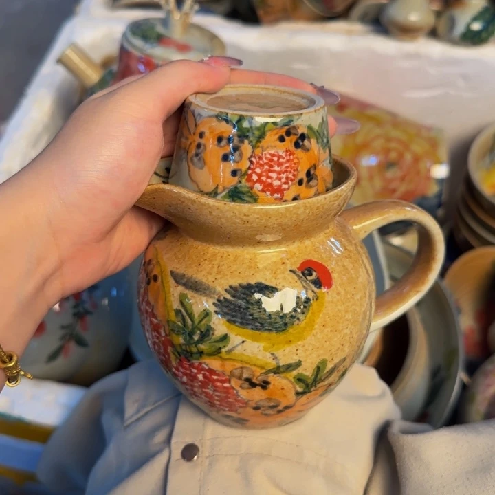 瓷片景德镇陶瓷手工手绘
