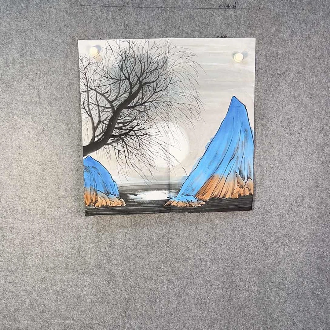 国画476 花鸟在此鸣叫的日子