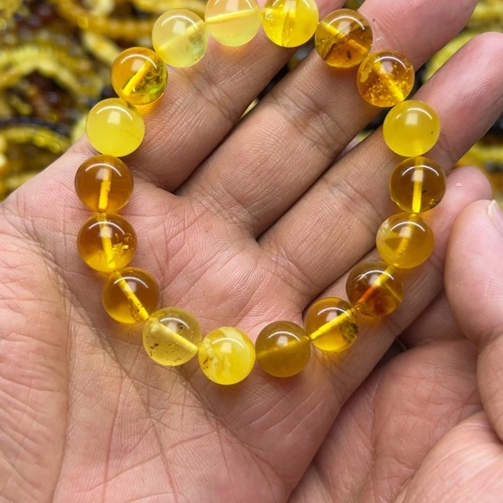 琥珀未镶嵌珠宝奇石