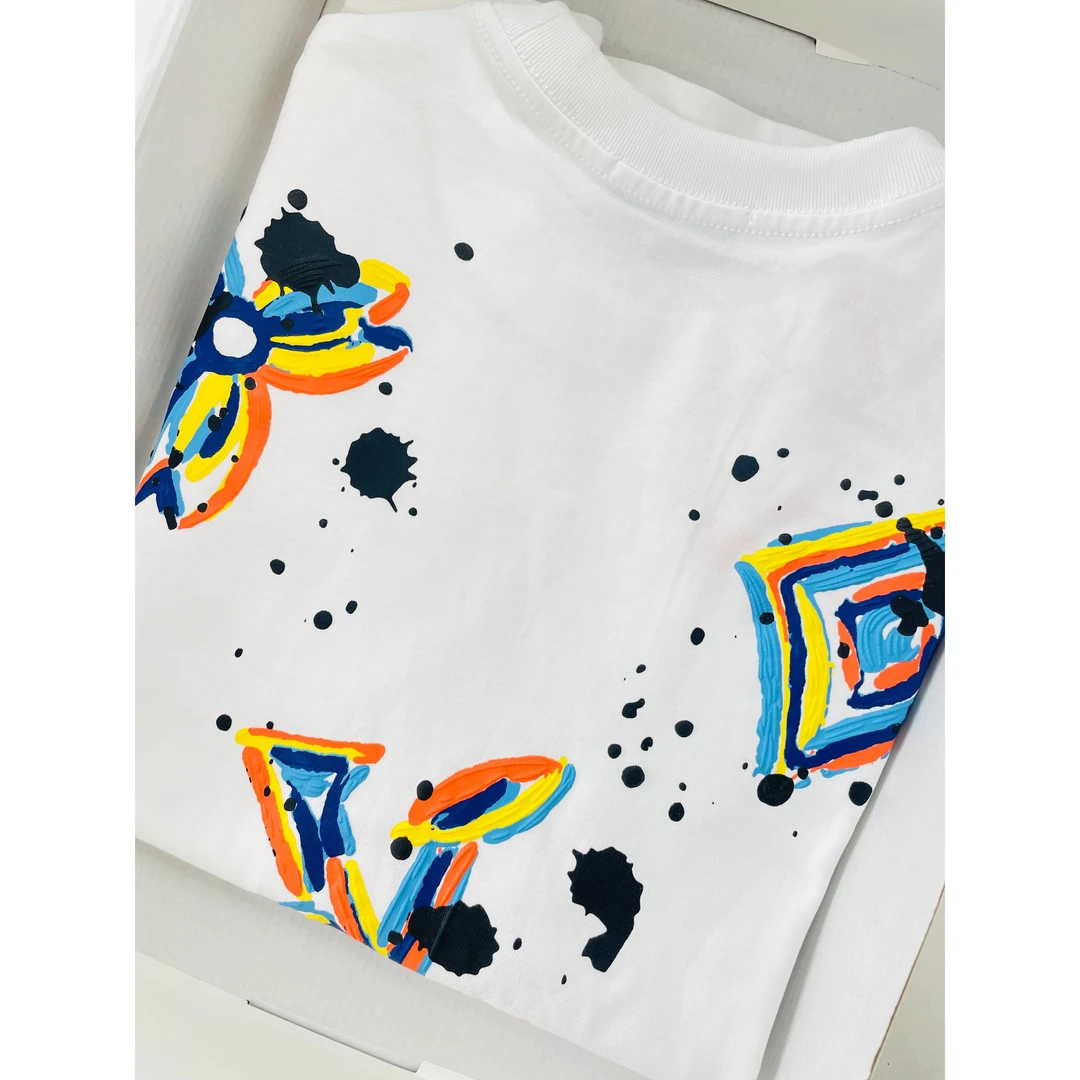 夏季新款男士短袖休闲2025圆领上衣百搭半袖潮牌打底T恤-06-9252