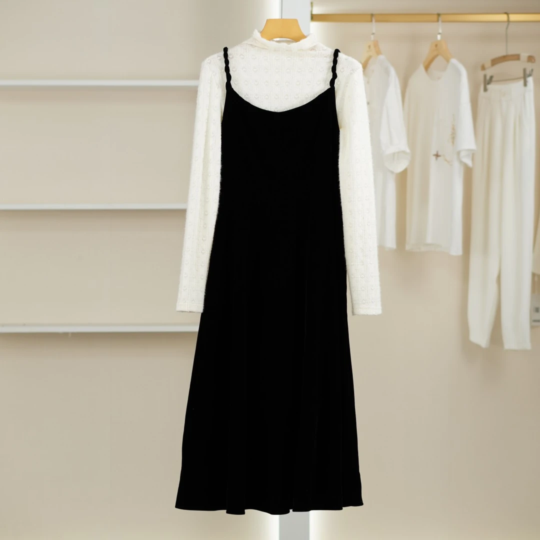 麦迪尚品【Miss-O】50522342 春季吊带连衣裙套装品牌撤柜