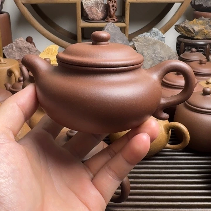 茶壶紫砂仿古200cc台西嫩底槽清