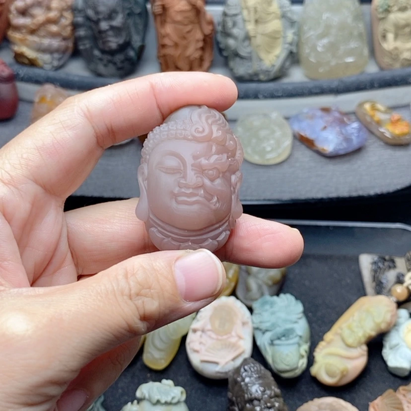 【闪购商品】定制石英质玉吊坠未镶嵌