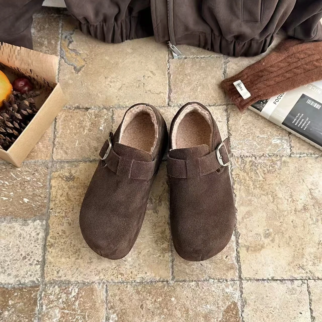 加绒厚底勃肯2572-15