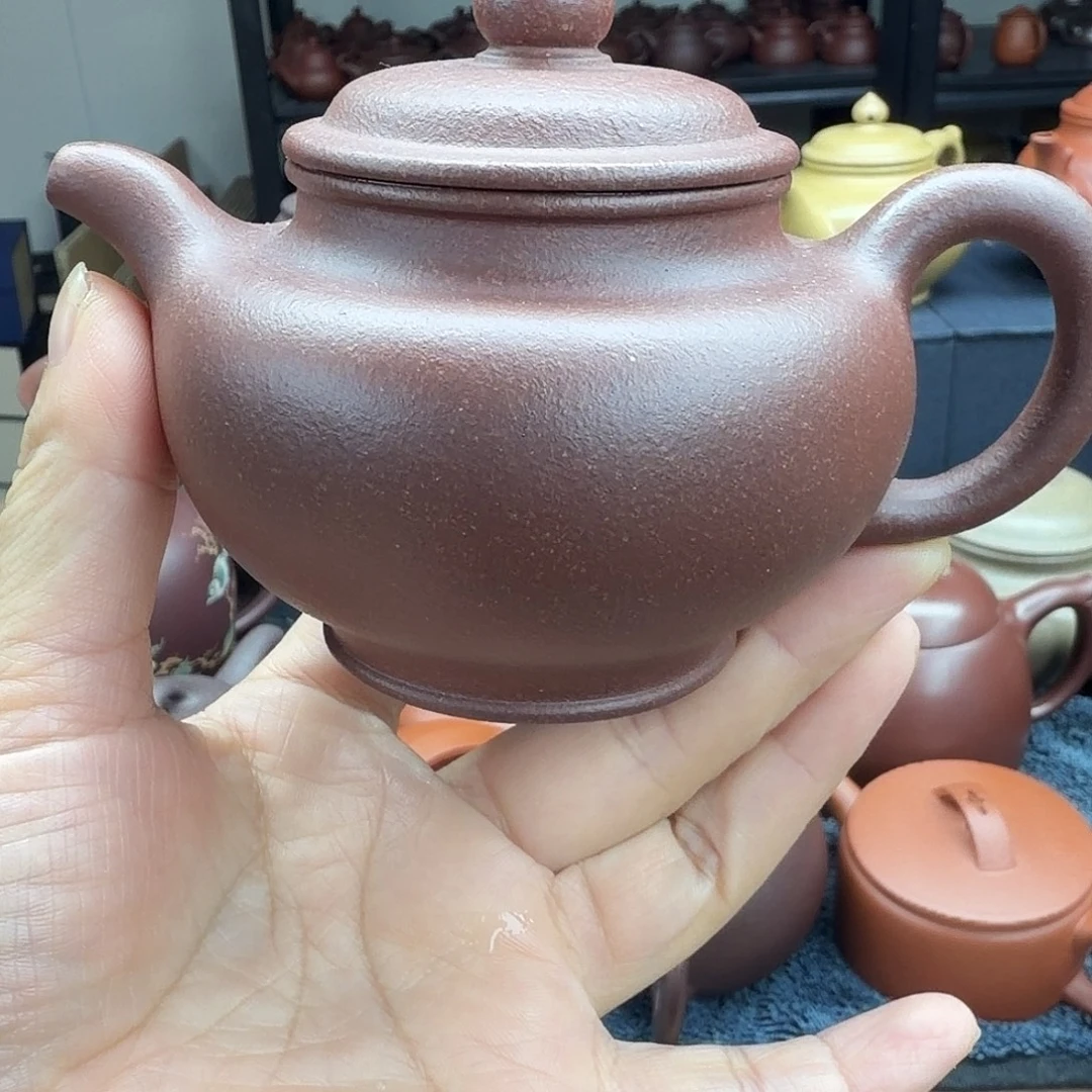 紫泥150cc掇只壶的