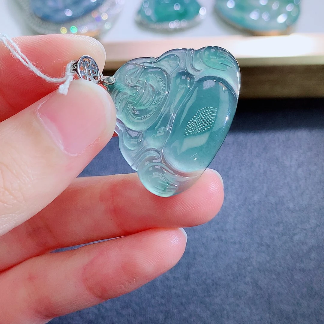 颈饰未镶嵌翡翠翡翠