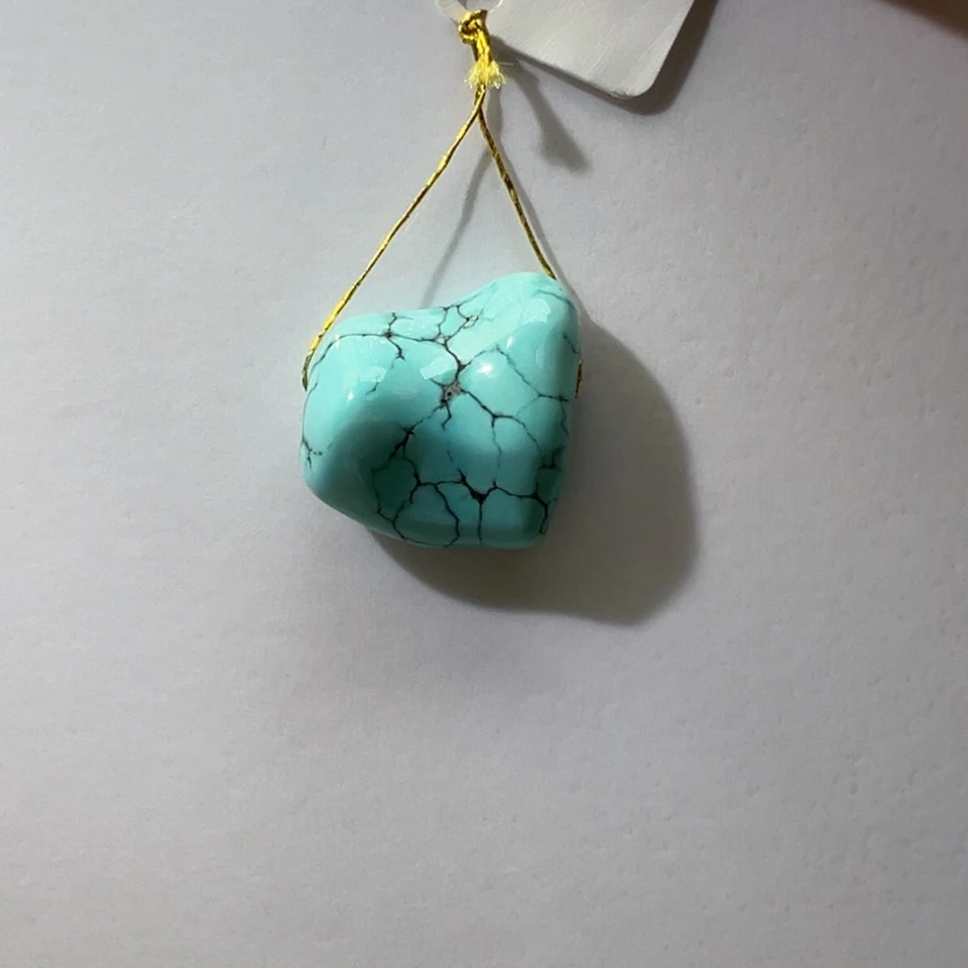 绿松石未镶嵌挂件