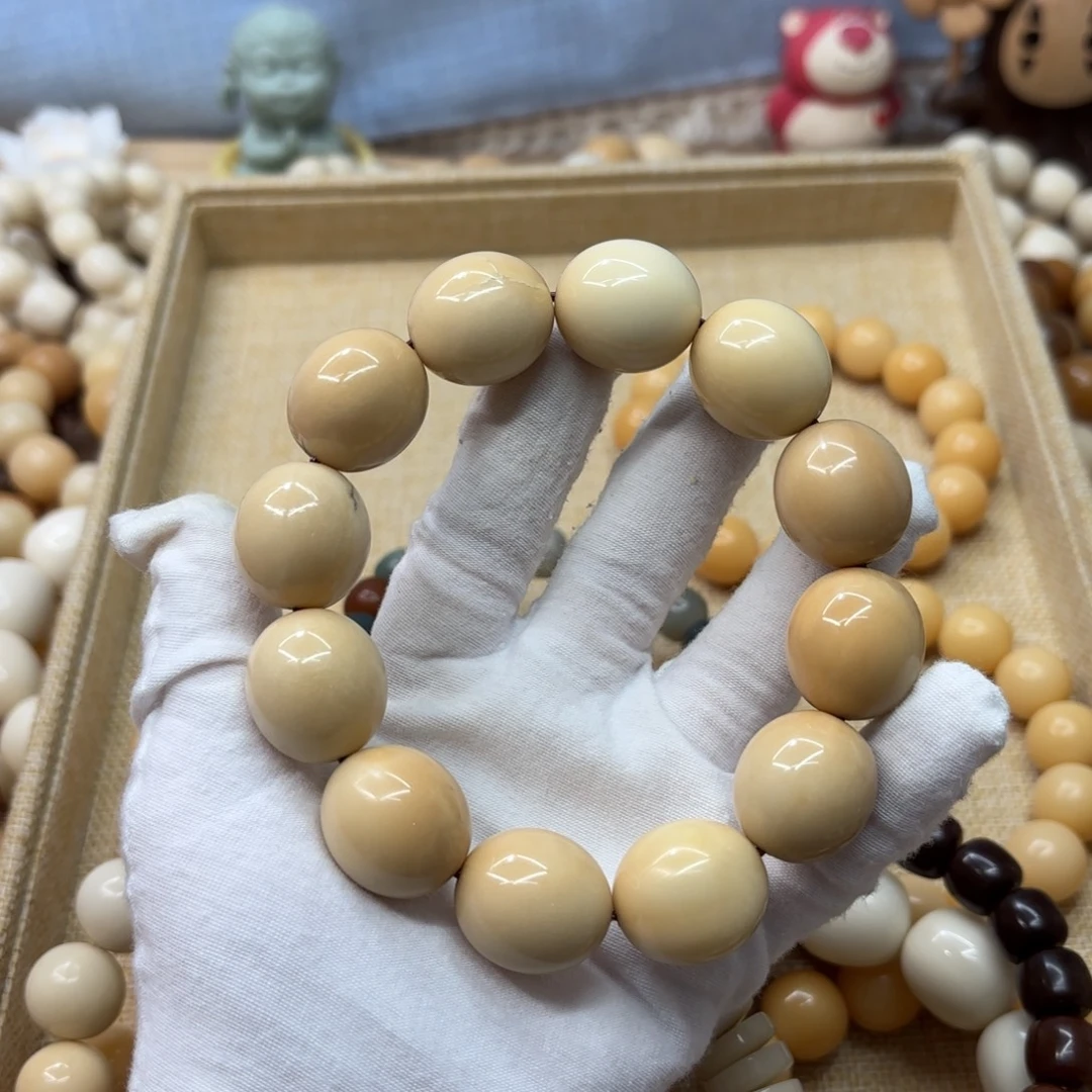 菩提根/象牙果吊坠22干磨瑕疵牙果鹅蛋520