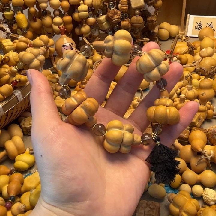 瑕疵花墩手串葫芦
