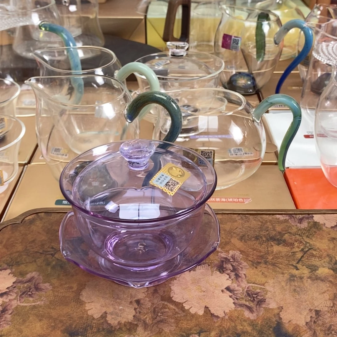 紫罗兰沁莲盖碗样品1