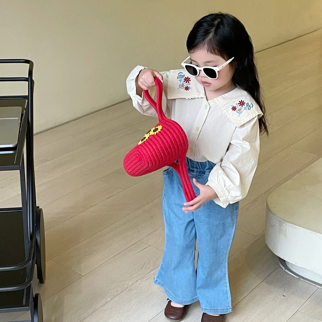 2023春季新款女童牛仔裤23004