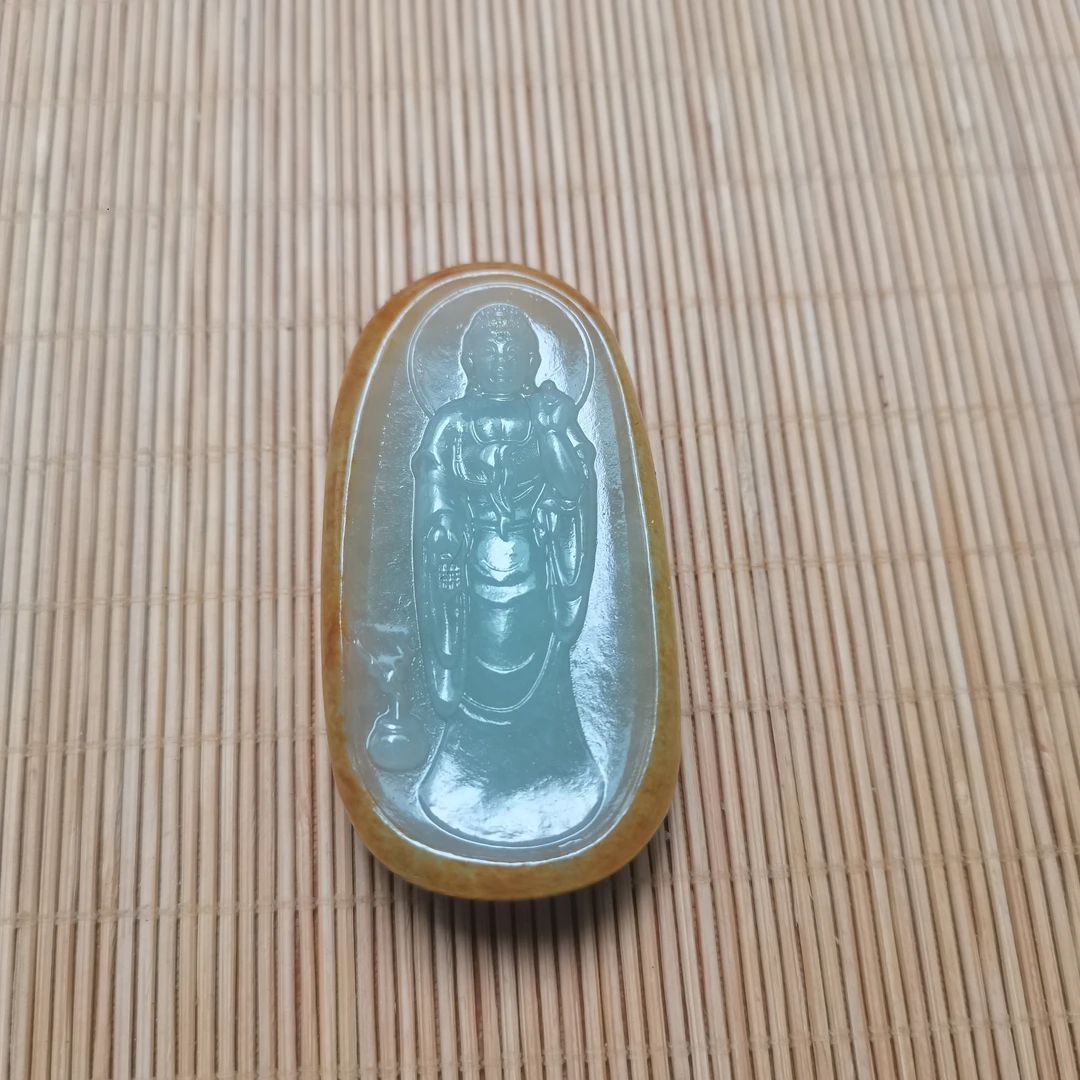 新疆和田玉大日如来57克