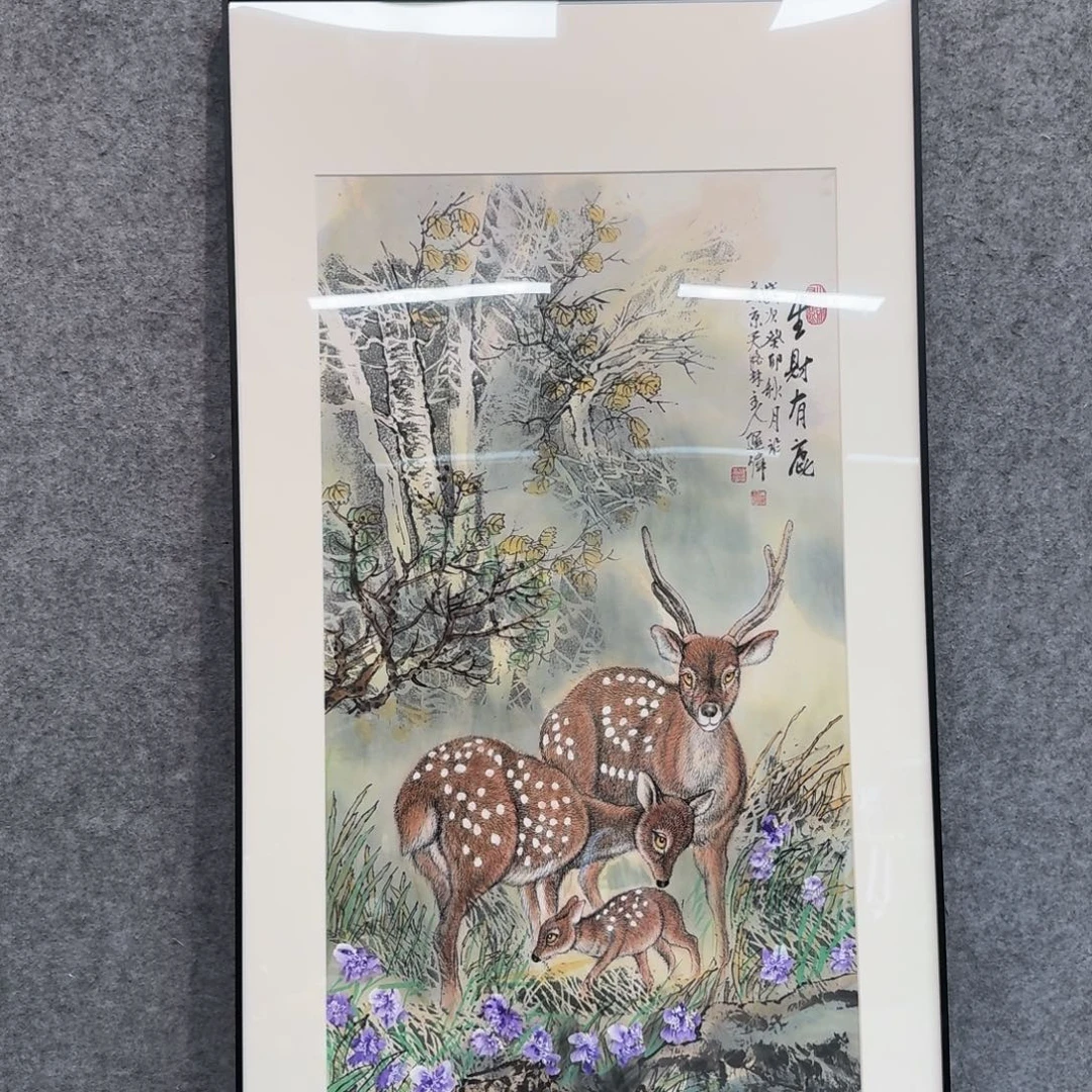 国画国画作品ZJW老师